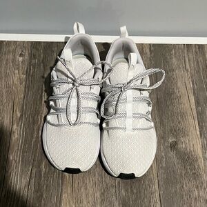 White and Black Women’s Puma Prowl Softfoam Sneakers